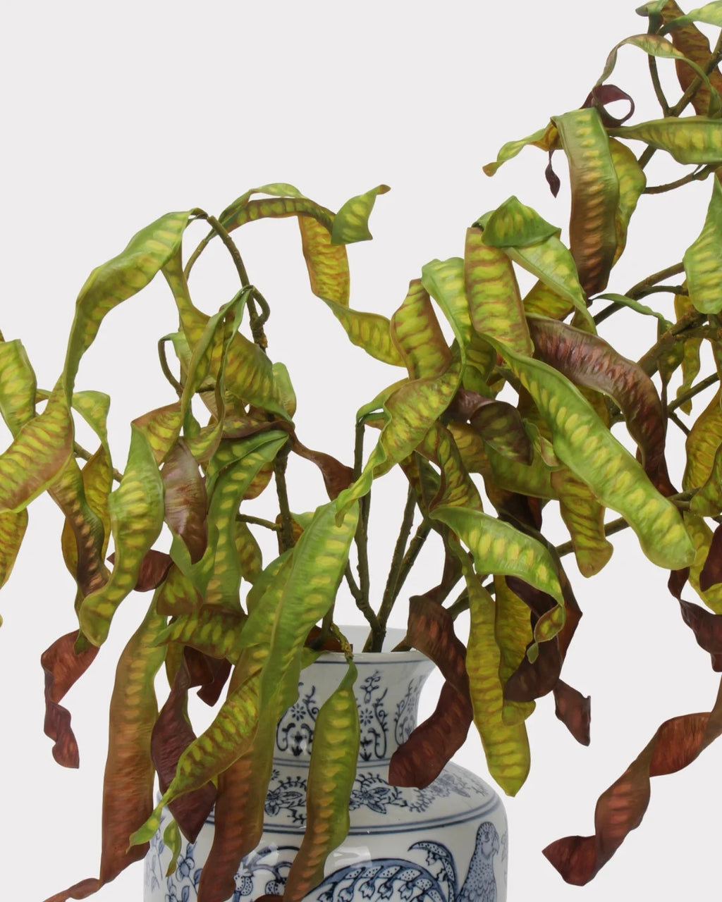 Silver Wattle Faux Foliage in Caramel - 32"