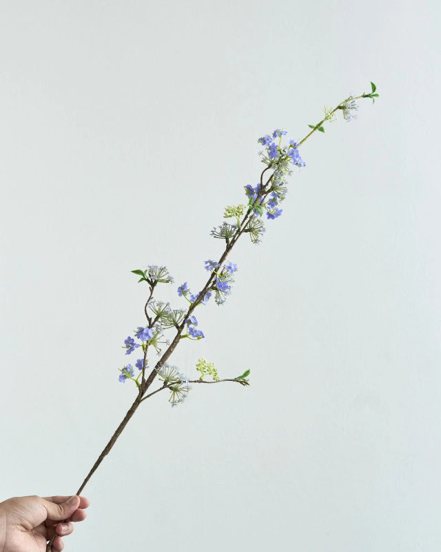 Snow Willow Faux Stem - 37.4"