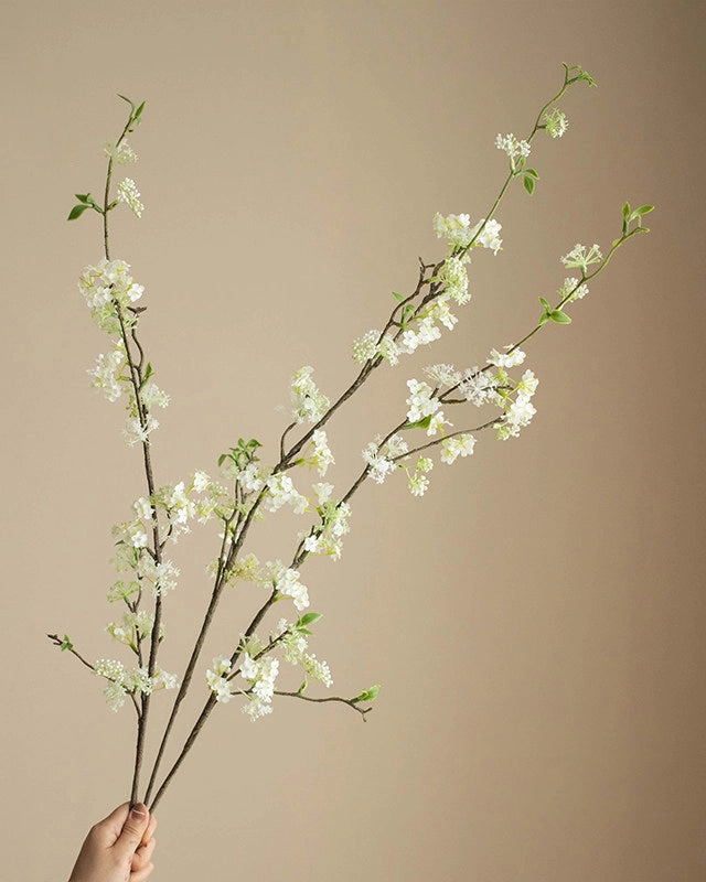 Snow Willow Faux Stem - 37.4"