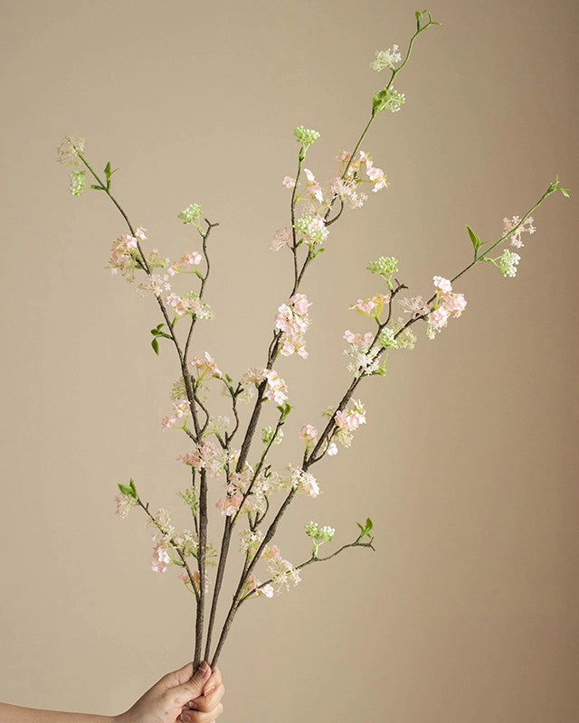Snow Willow Faux Stem - 37.4"