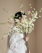 Snow Willow Faux Stem - 37.4"