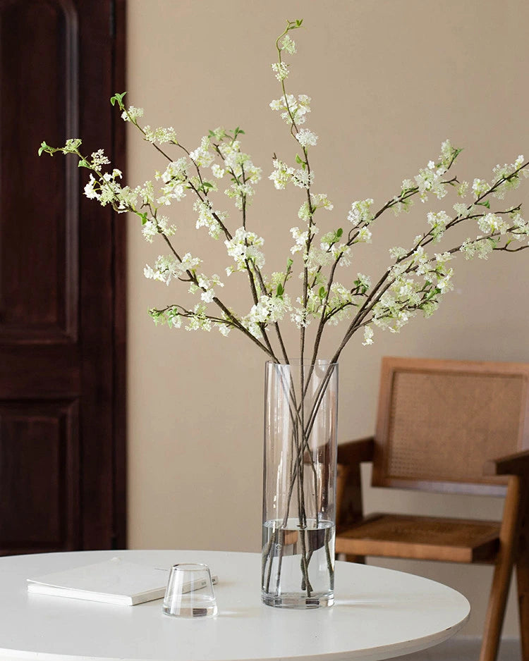 Snow Willow Faux Stem - 37.4"