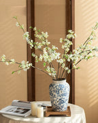 Snow Willow Faux Stem - 37.4"