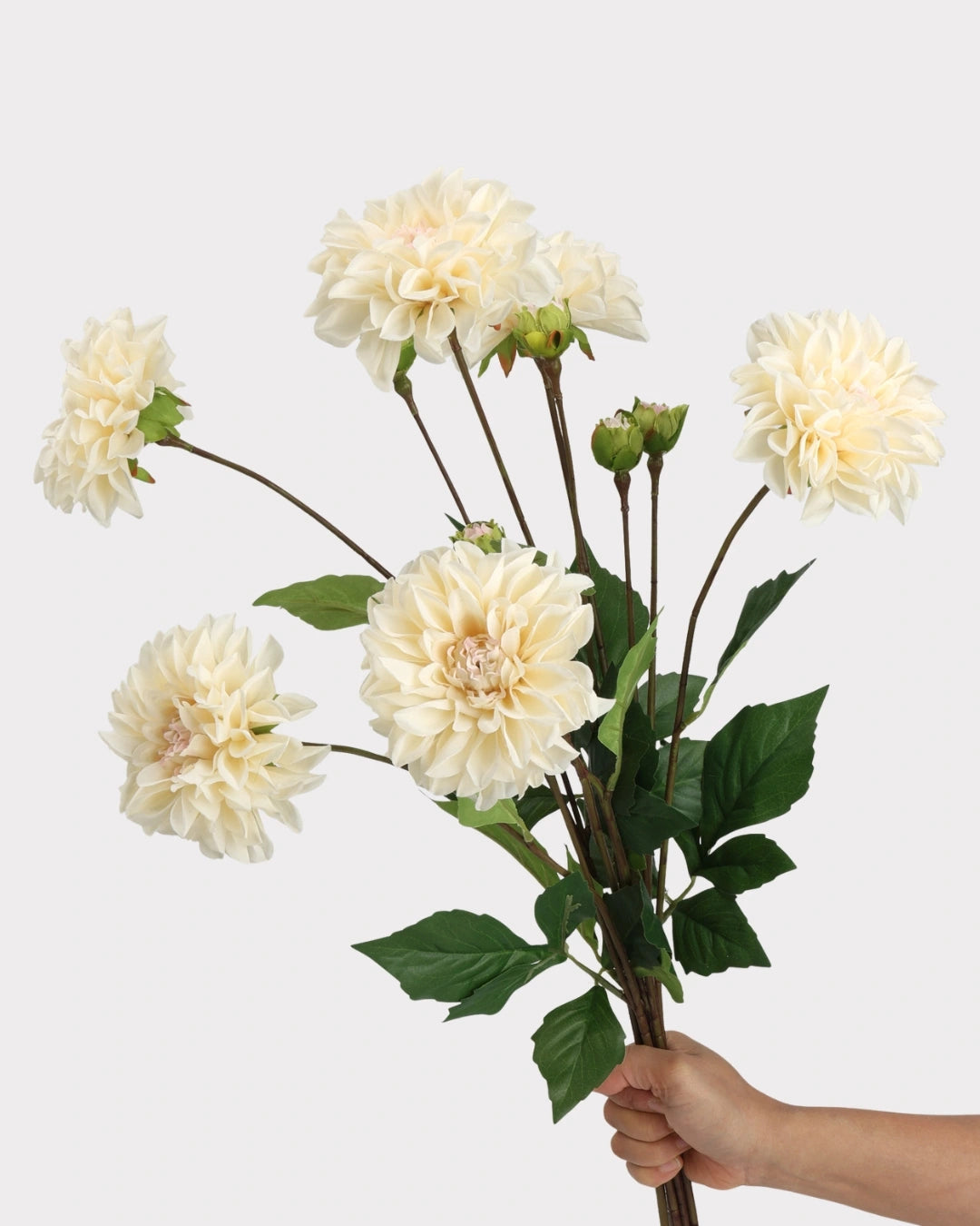 Real Touch Moisturizing Faux Dahlia Flower - 22.8"