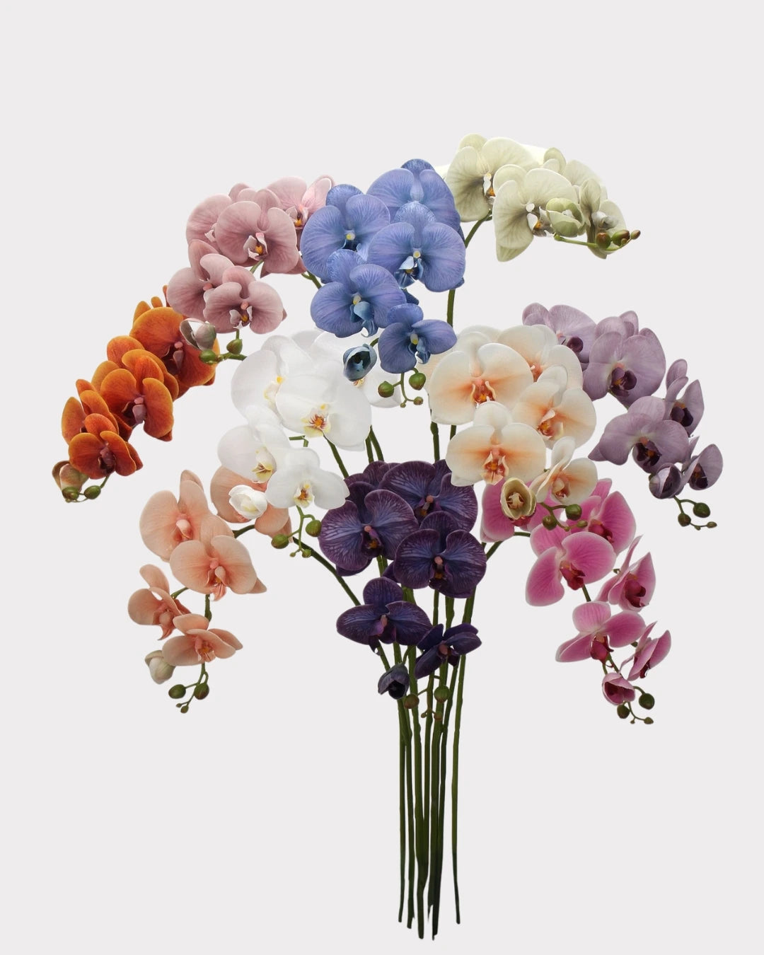 Real Touch Phalaenopsis Orchid Faux Flower - 37.4"