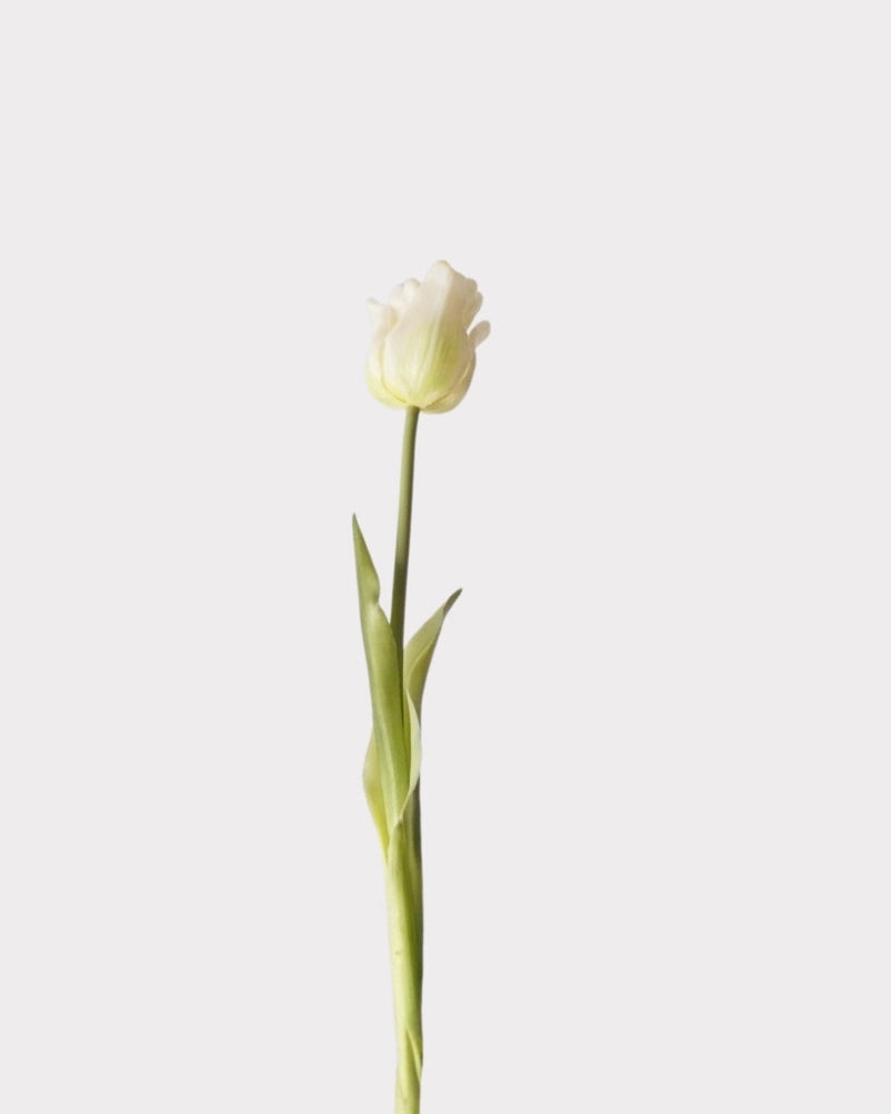 Soft-Touch Single Tulip Faux Flower - 18.1"
