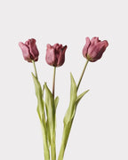 Soft-Touch Single Tulip Faux Flower - 18.1"