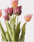 Soft-Touch Single Tulip Faux Flower - 18.1"