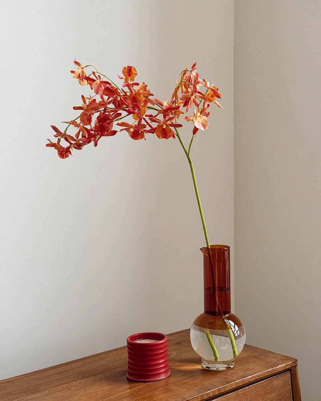 Spider Lily Faux Flower - 33.5"