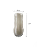 Stylish White Veined Vase