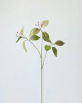 Vibrant Artificial Colorful Philodendron Leaf Stem 29.5"