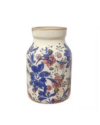Vintage Forest Crackle Glaze Ceramic Vase
