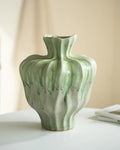 Vintage Minimalist Ceramic Vase 12"