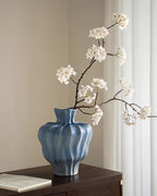 Vintage Minimalist Ceramic Vase 12"