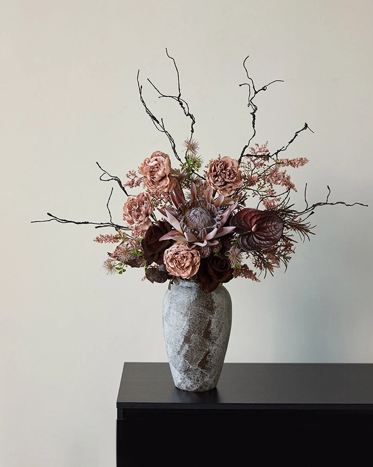 Vintage Time Artificial Flower Arrangement