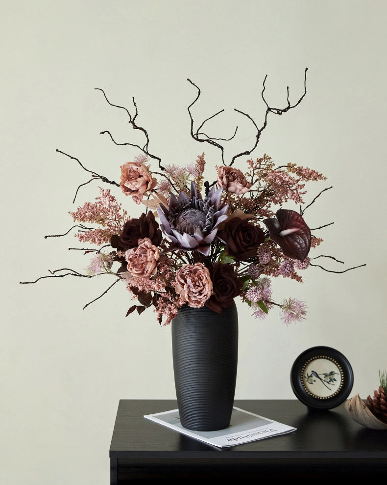 Vintage Time Artificial Flower Arrangement