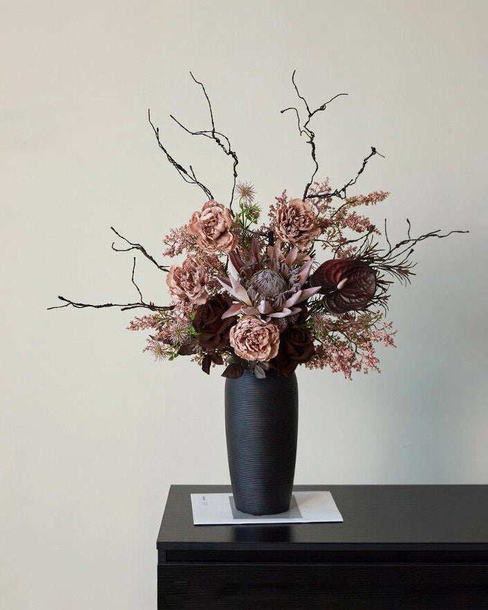 Vintage Time Artificial Flower Arrangement