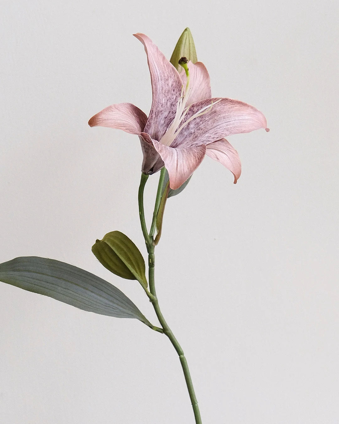 Vintage Tone Artificial Lily 2 Stems 19"