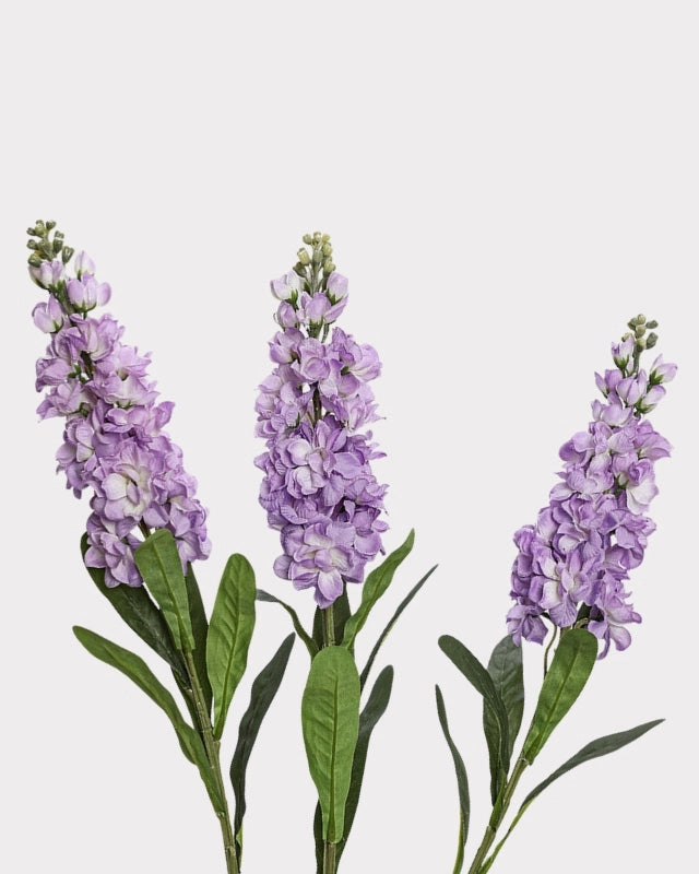 Violet Faux Flower in Purple - 31"