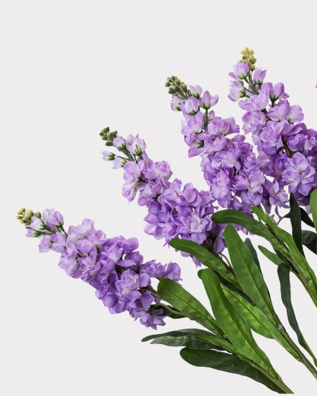 Violet Faux Flower in Purple - 31"