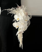 Waterfall Orchid Bridal Bouquet