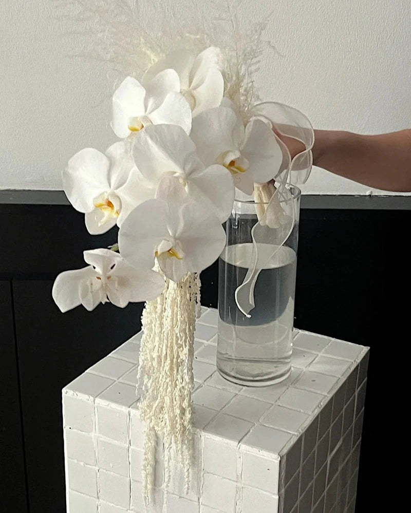Waterfall Orchid Bridal Bouquet