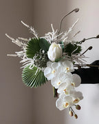 White & Green Floral Set Arrangement
