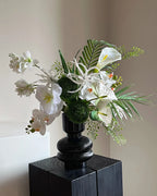 White & Green Floral Set Arrangement