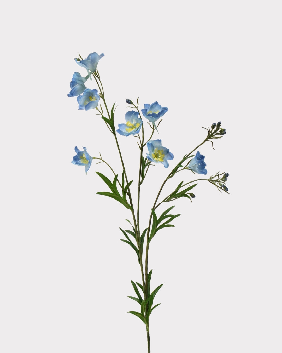 Wild Delphinium Faux Flower in Blue - 29.5"