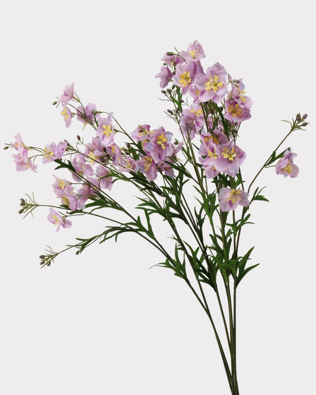 Wild Delphinium Faux Flower in Pink - 29.5"
