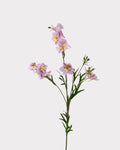 Wild Delphinium Faux Flower in Pink - 29.5"
