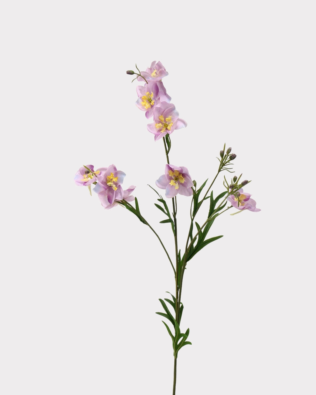 Wild Delphinium Faux Flower in Pink - 29.5"