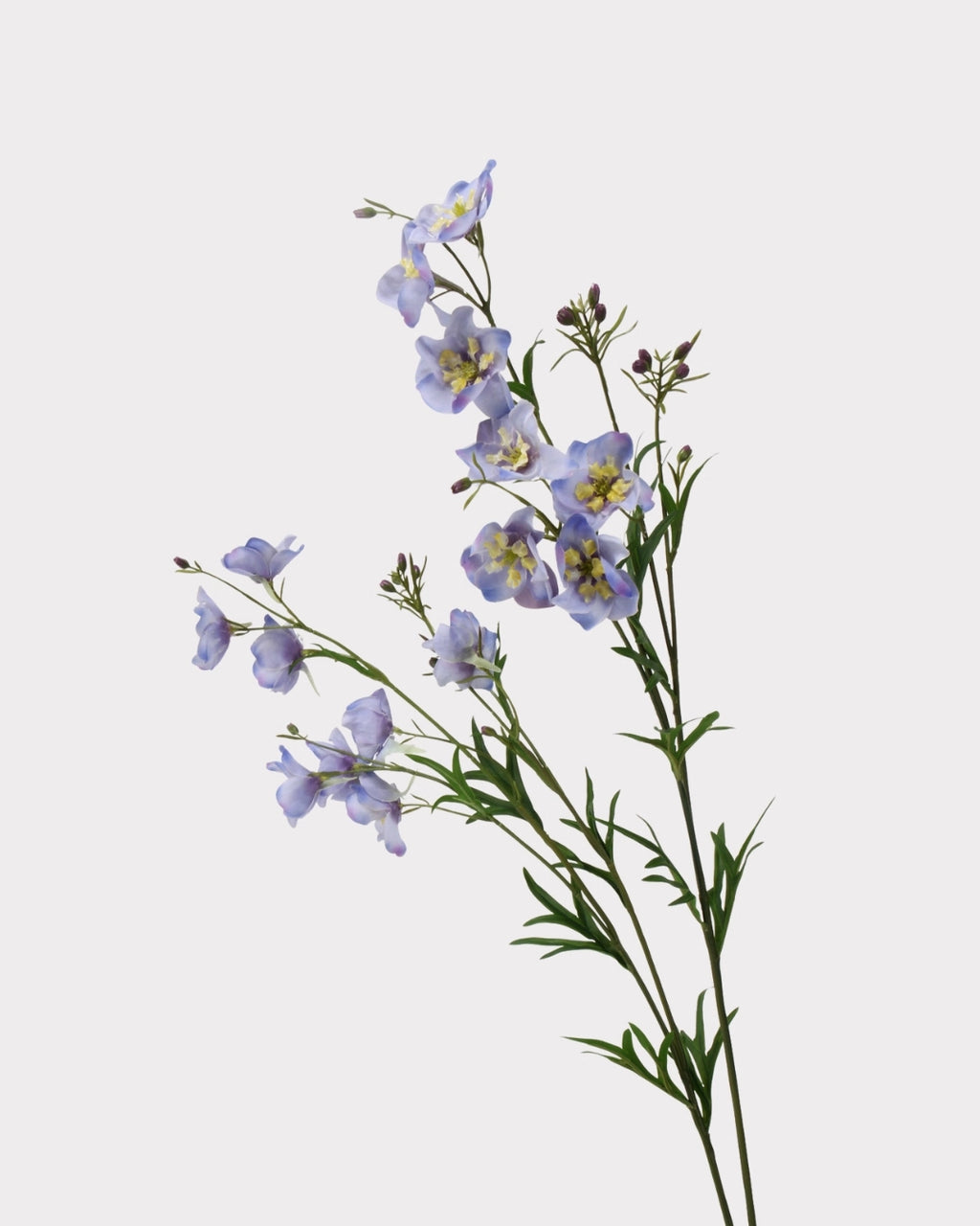 Wild Delphinium Faux Flower in Purple - 29.5"