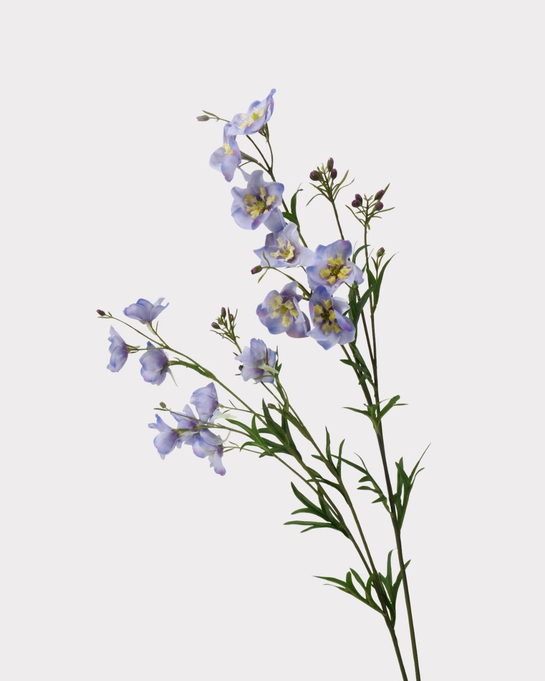 Wild Delphinium Faux Flower in Purple - 29.5"